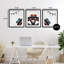 «Fast Lane Racecars & Wheels», ensemble de 3 impressions encadrées sous verre, design par Christine Simpson Art-1004874902-1004874903