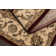 Tapis de zone rouge/ivoire Attell