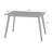 Aziz 4 - Person Four Leg Dining Set