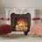 Ebern Designs Modern Round Powder Coated Steel Fireplace Coal Scuttle, Black