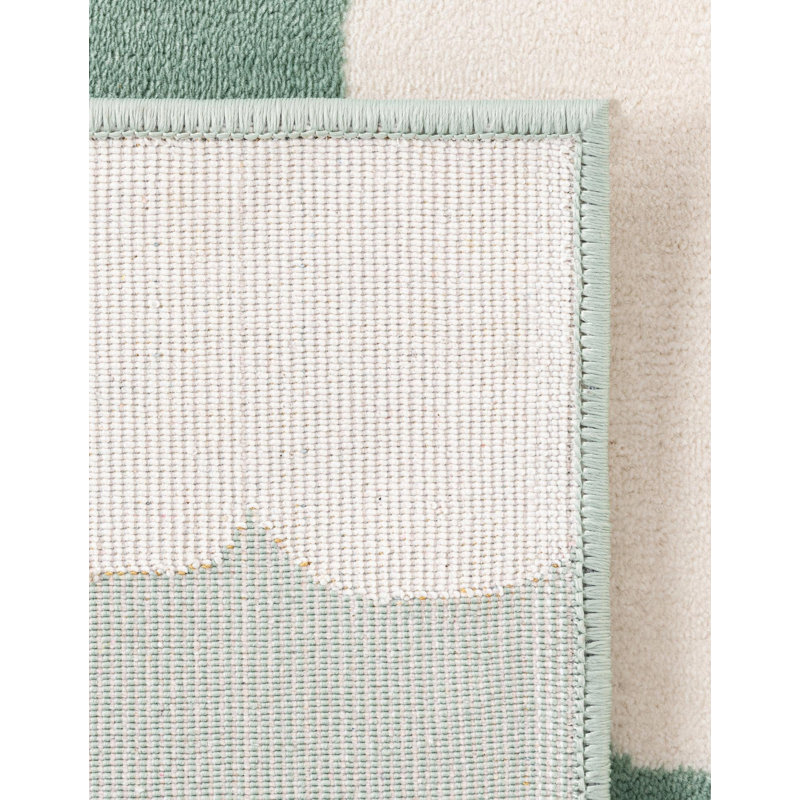 Unique Loom Clouds Whimsy Kids Rug, Rectangle 2' x 3'1"
