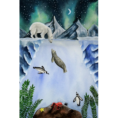"Ours polaire et phoque" par Leah Tedesco sur