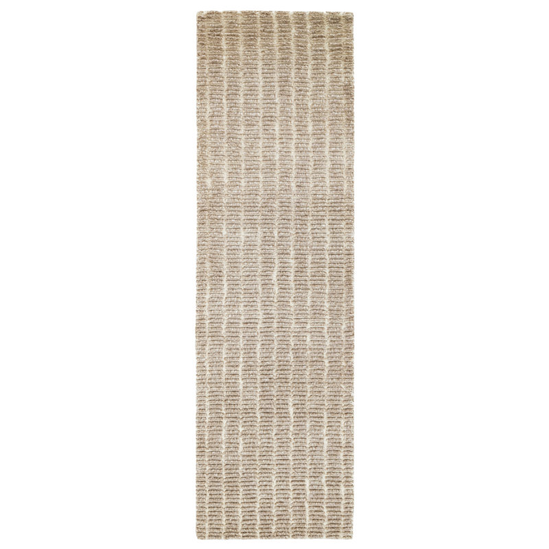 Tapis en laine Debra, Tapis de couloir 2 pi 6 po x 8 pi