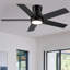Ventilateur de plafond 52 po avec lumière Lowe