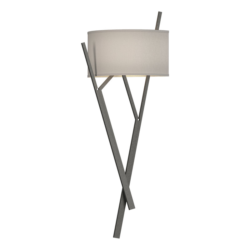 Arbo 2 - Light Wallchiere, Flax, Natural Iron