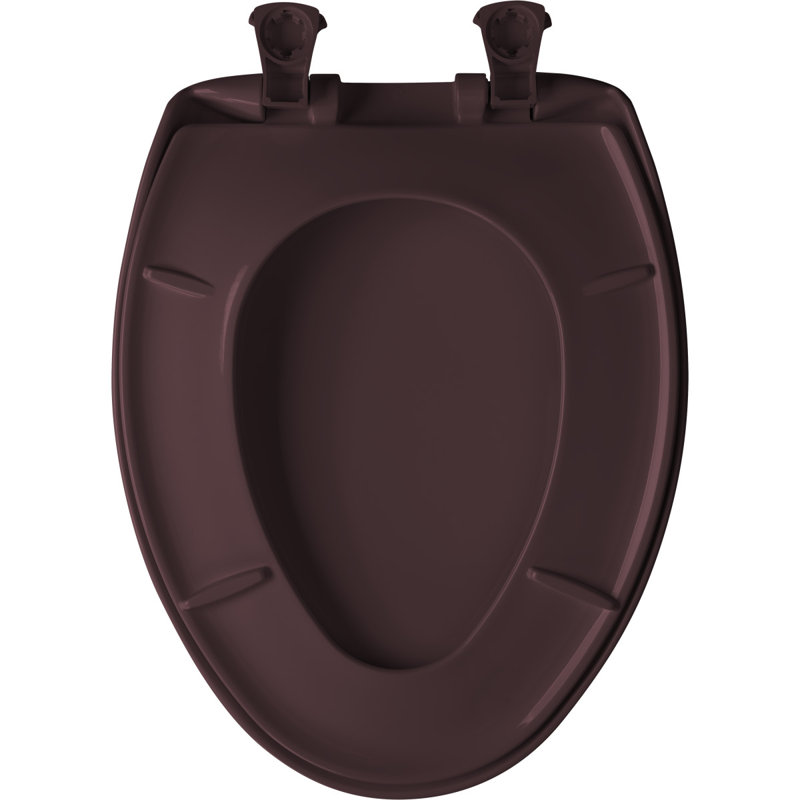 Elongated Toilet Seat and Lid, Loganberry