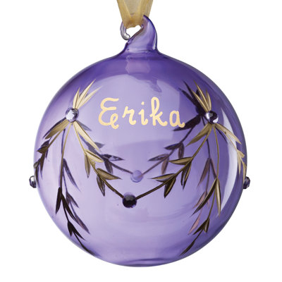 3'' Glass Ball Ornament