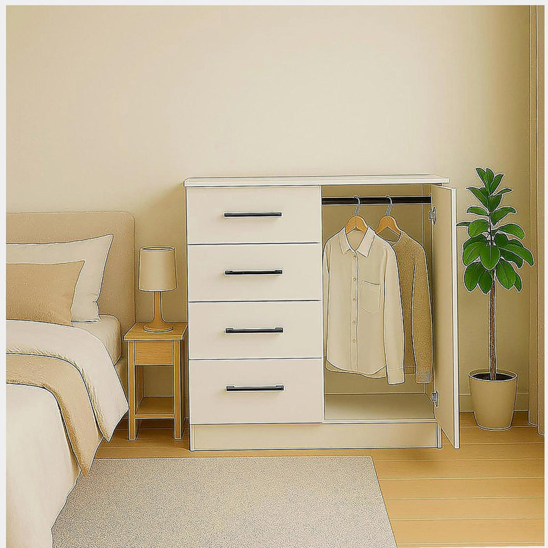 Robin Gentleman's Chest in White