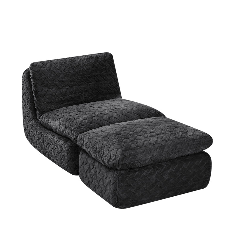 Fauteuil ergonomique pivotant à compression complète avec velours côtelé, pivotant à 360 degrés, profondeur de 33,37 po, hauteur de 36,33 po, emballage de 76 lb, produit 73