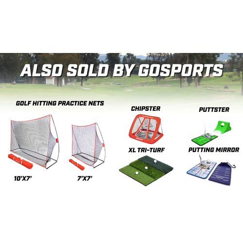 GoSports Chipster Range 3 Piece Golf Chipping Practice System Set ...