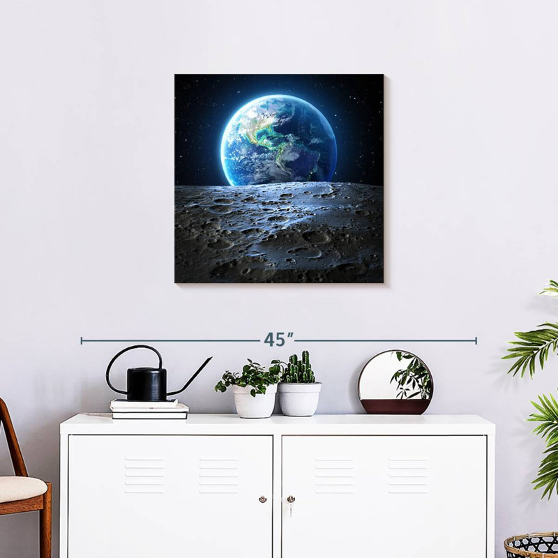 Oberle Earth From Moon