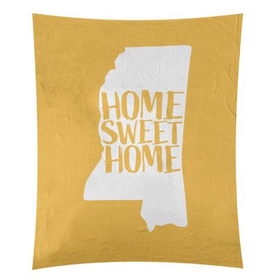 Tapisserie murale Home Sweet Mississippi