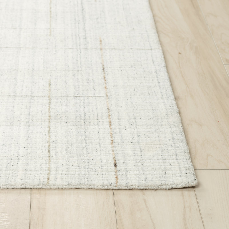 Tapis rectangulaire en laine Nirah, Rectangle 8 pi 6 po x 11 pi 6 po