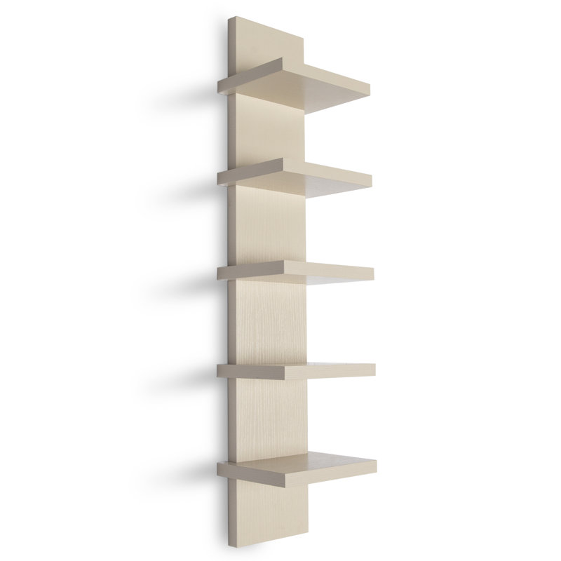 Petite tablette murale 5 niveaux Pel délicieux, Beige