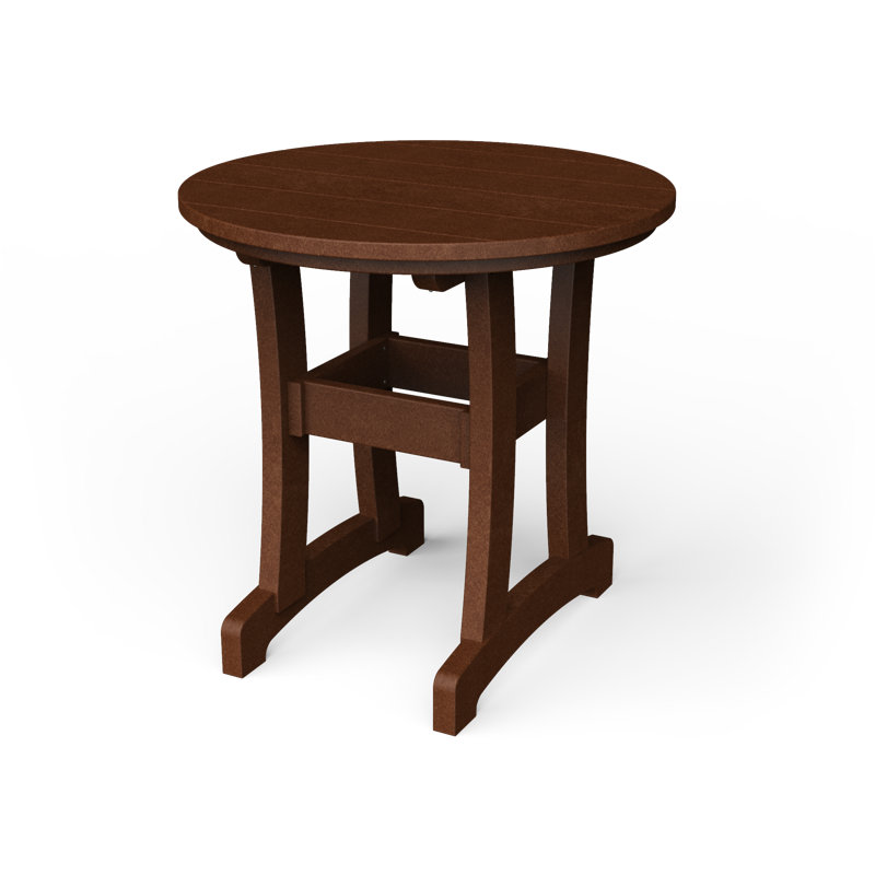 Table de salle à manger Stella, H 30 po x l 30 po x P 30 po, Brun Tudor