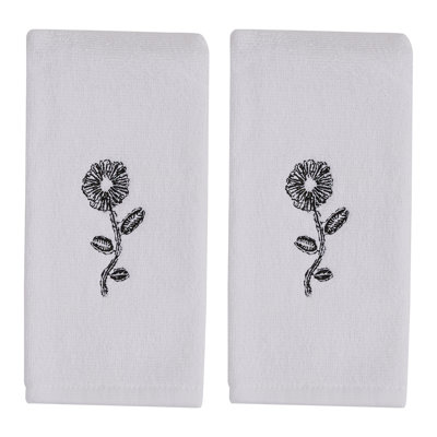 Mahira 2 - Piece Terrycloth Hand Towel Guest Room Case Pack