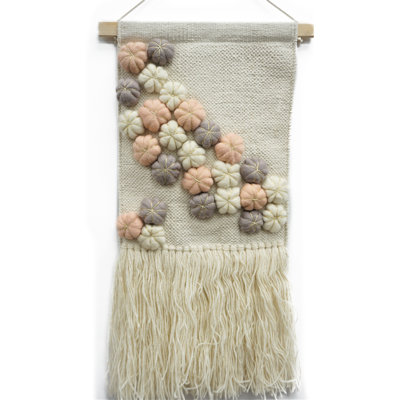 Macrame Hand Woven Wool Wall Hanging