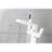 Floor Mounted Bathroom Faucet In - Freestanding Bathtub Tub Filler With 360 Degree Swivel Spout And Hand Shower For Stylish Handheld Bathtub, Construction