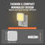 Veilleuse DEL, ensemble de 2, à brancher, 0,6 W, lumière blanche douce 3000 K, pour salle de bain ou couloir, avec capteur crépusculaire, conçue pour la chambre.