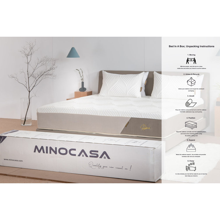 Minocasa, Cooling Gel Memory Foam Pillows