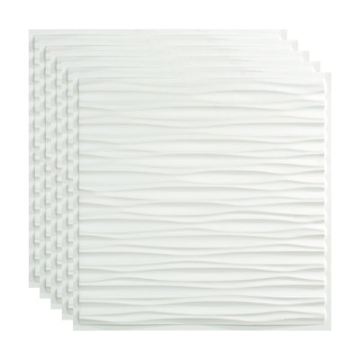 Panneau de plafond décoratif en vinyle FASÄDE Dunes 2 pi x 2 pi