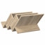 Wood Free Standing Magazine Rack-171739995