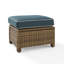 Repose-pieds d'extérieur avec coussin Regina-56174822-56174823