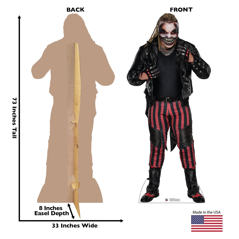 Accroche en carton cinéma bray wyatt