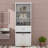 Cabinet With Tilt-Out Laundry Hamper Basket-113930453