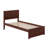  Jeinny Solid Wood Platform Bed with Matching Footboard-93820000-93819998