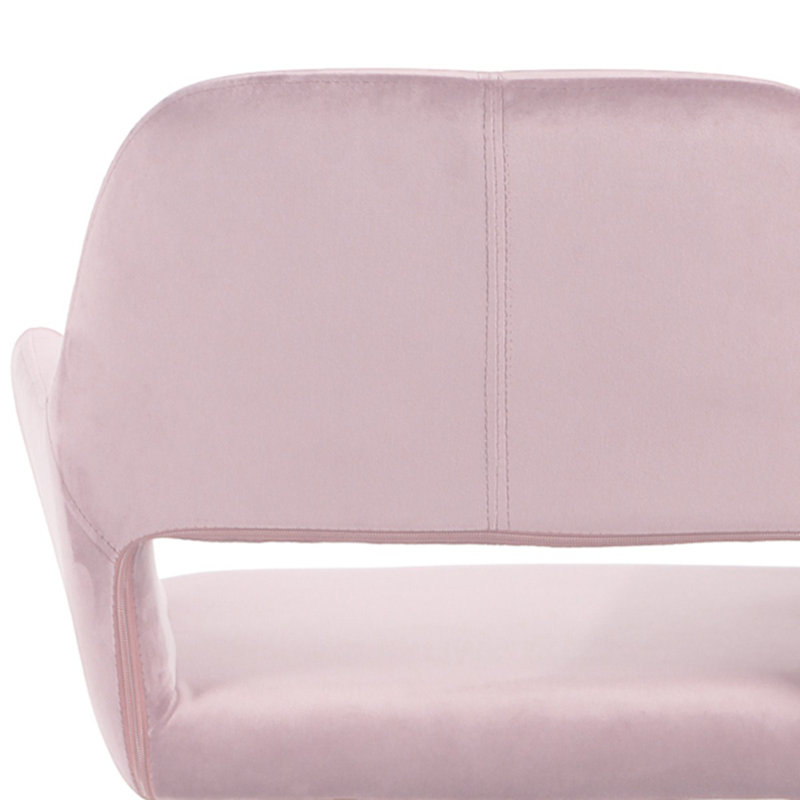 Chaise de travail pivotante à 360 degrés Elliana avec conception ergonomique, réglable en hauteur pour la chambre à coucher et le bureau