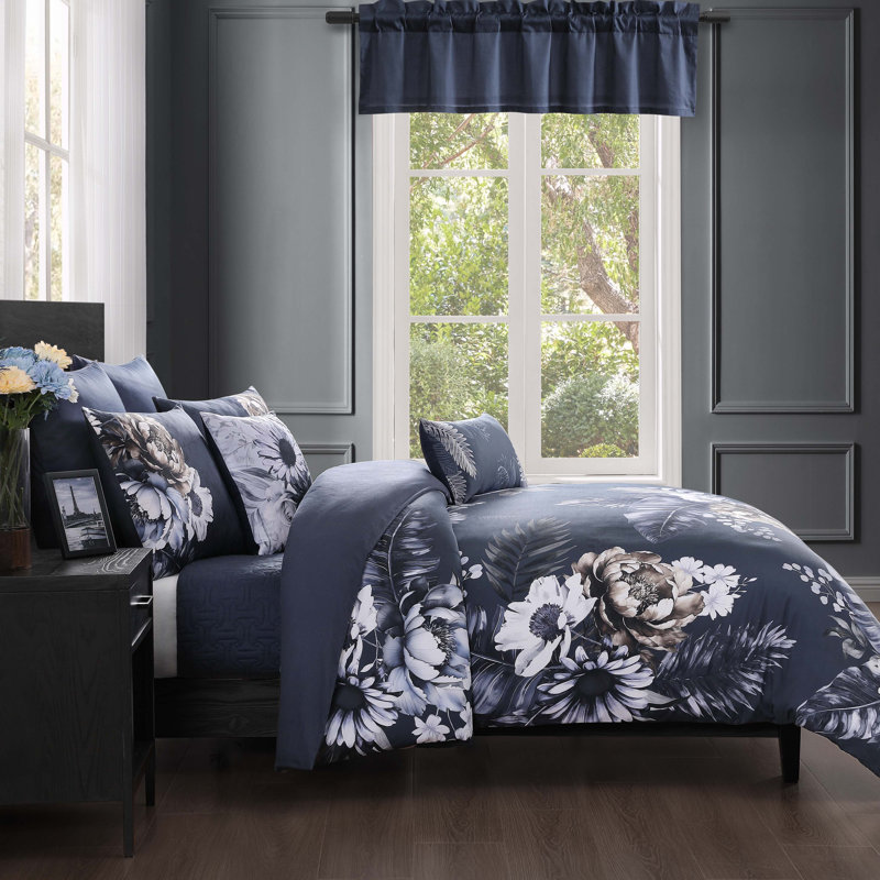 Cantonnière Bebejan Forget Me Not Straight