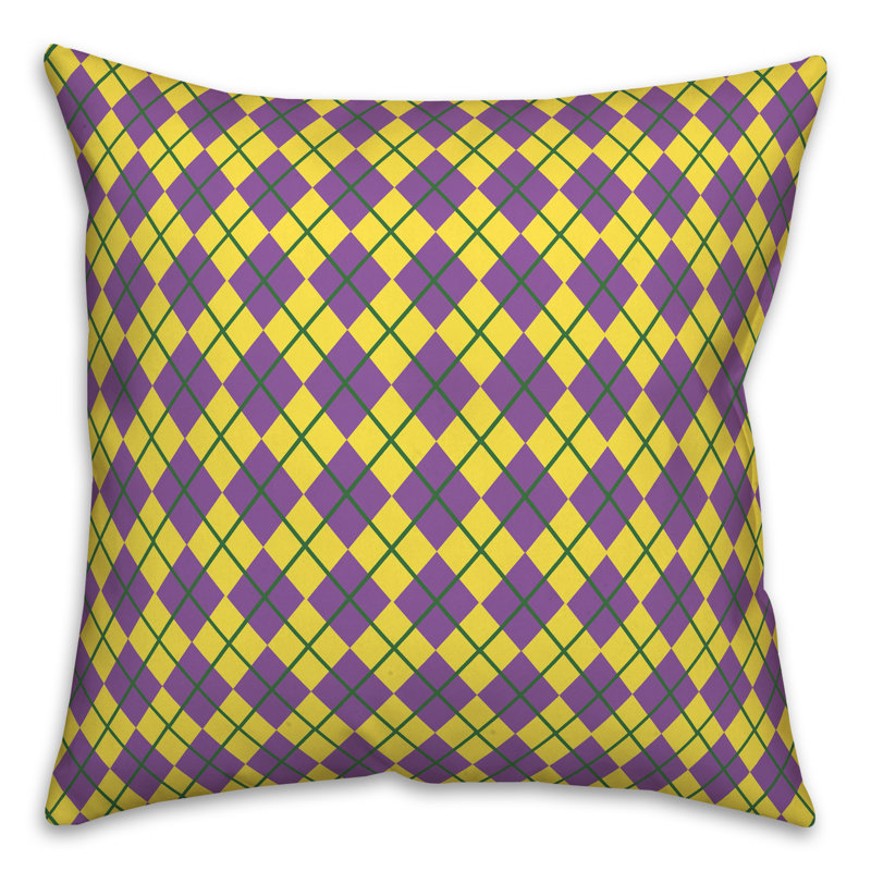 Coussin Mardi Gras