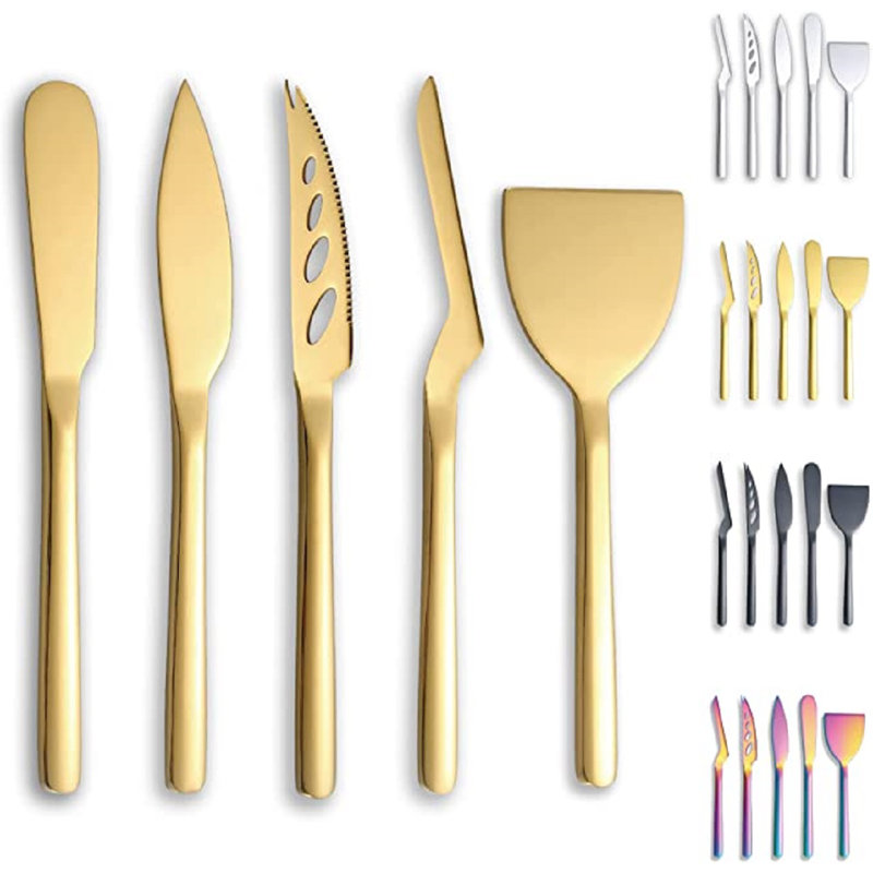 ASA 5 Piece Stainless Steel Assorted Knife Set