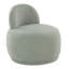 Chaise d'appoint en tissu sherpa Alara-122622446