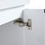 Meuble-lavabo mural de 36 po avec lavabo et charnière