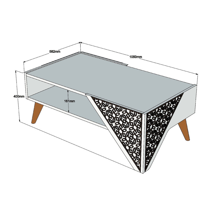 Marita Four Leg Coffee Table