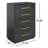 Langley 5 Drawer 35.98" W Chest-2023753212