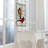 18.5"H Northern Cardinal Stained Glass Window Panel