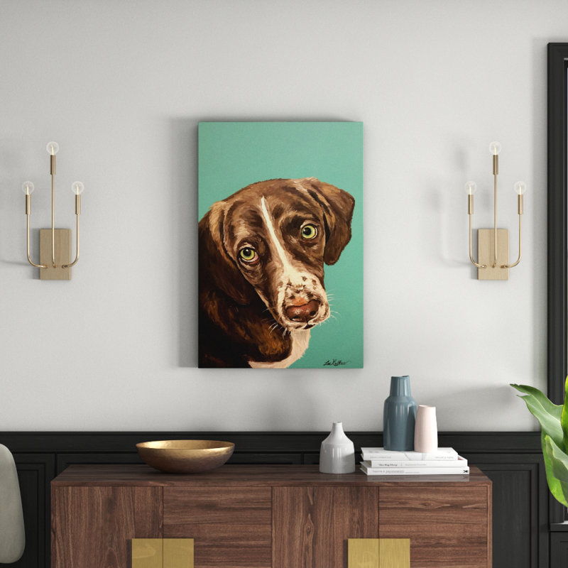 I’m Sleepy 1 Piece Wrapped Canvas Painting, 91cm H x 61cm W x 3.81cm D