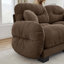 Canapé ergonomique modulaire en chenille avec motif plissé et coussins décoratifs-1167691901