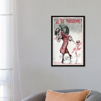 1924 La Vie Parisienne Magazine Cover by The Advertising Archives - Gallery-Wrapped Canvas Giclée on Canvas