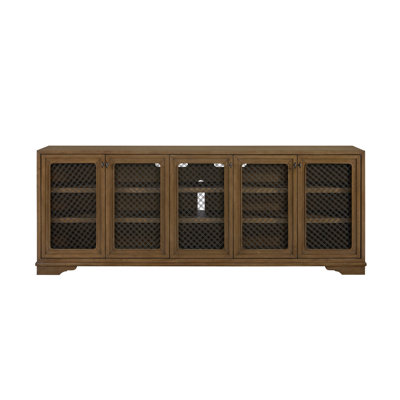 84" Console - Almond