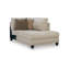 Canapé modulaire 2 pièces avec méridienne Chester-607329011