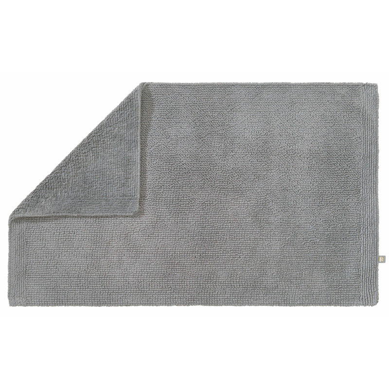Bath Rug, Light Grey, 70cm W x 130cm L