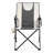 Heated Camping Chair, 3 Heat Settings, High Back Folding Camping Chair, Supports 260Lbs, Full Padded Beach Chairs With Armrest & Cupholder, Portable Lawn Chairs For Outdoor Sports Travel