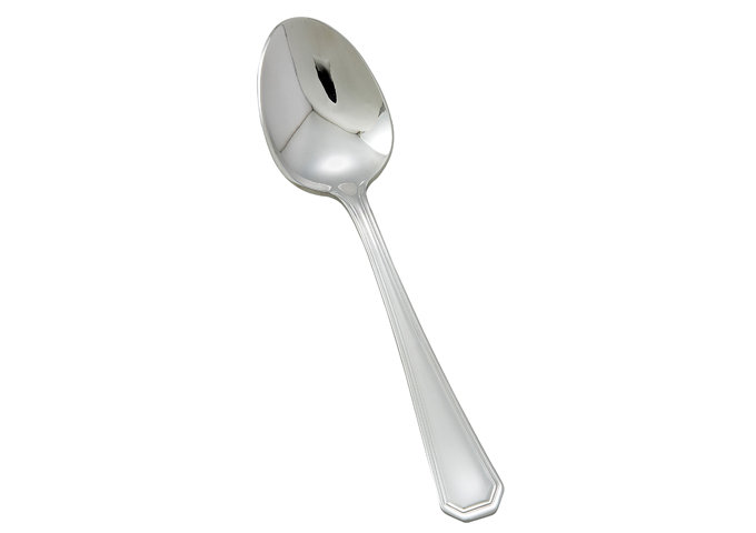Victoria Stainless-Steel Teaspoon, Extra Heavyweight, 7.25" (12 Pack)