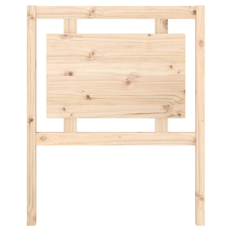 Schiavo Solid Wood Headboard, 125.5 x 100 cm, Brown