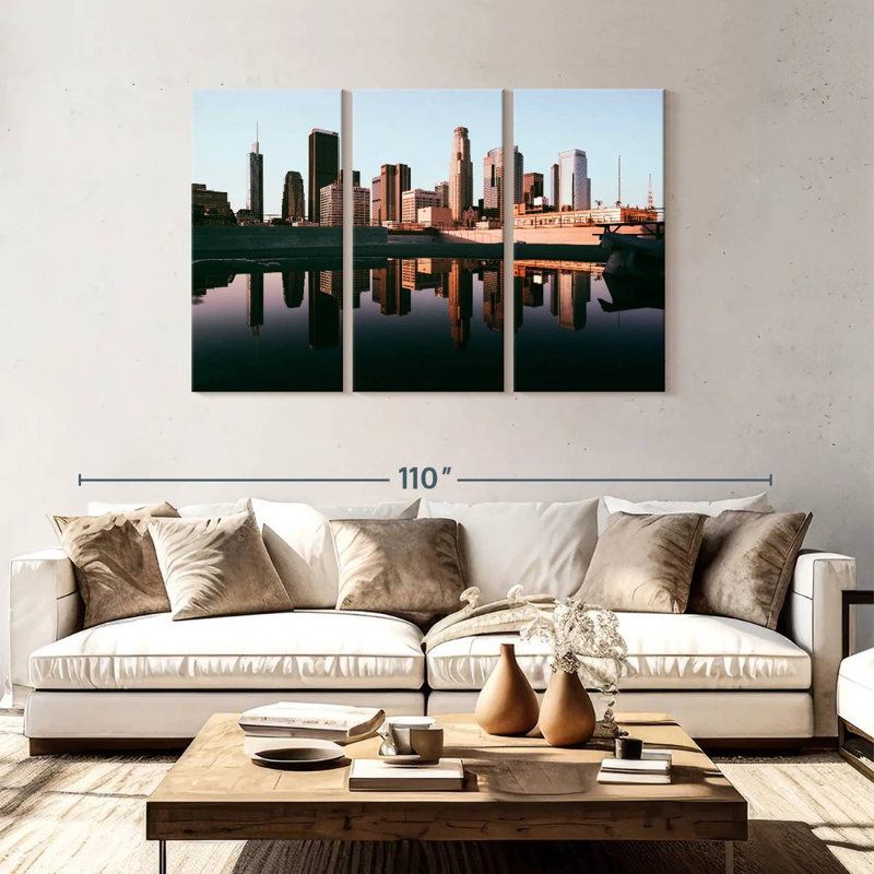 Kavia, Los Angeles, reflet de l'horizon, H 48 po x l 74 po