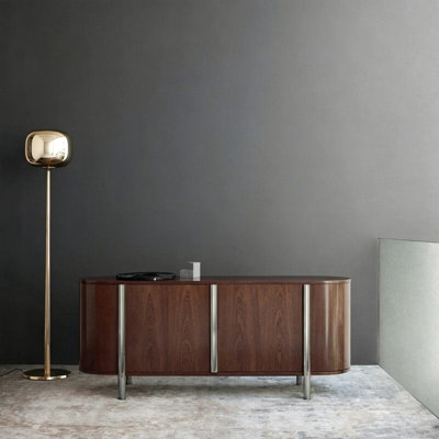 Nordic Creative Arc-shaped Sideboard